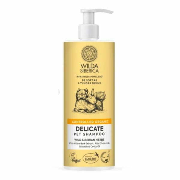 Wilda Siberica שמפו אורגני דליקט לגורים ופרווה עדינה