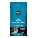 וורלדס בסט טורקיז בניחוח לוטוס חול חתולים טבעי - 6.8 ק"ג