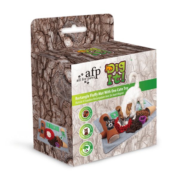 שטיח הרחה דיג איט 70X70 ס"מ פלאפי עם סנאי AFP