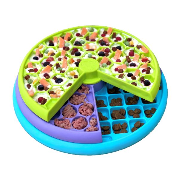 נינה אוטסון צלחת האכלה 3 קומות - Lickin Layers