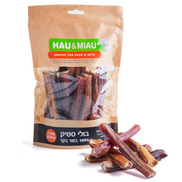 האו ומיאו בולי סטיק 12 ס"מ אריזת חסכון 20 יח'