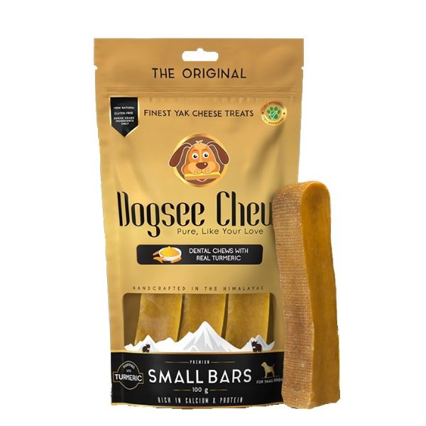 דוגסי צ'ו חטיף לעיסה Dogsee Chew עצם יאק 3 יח' קטנות