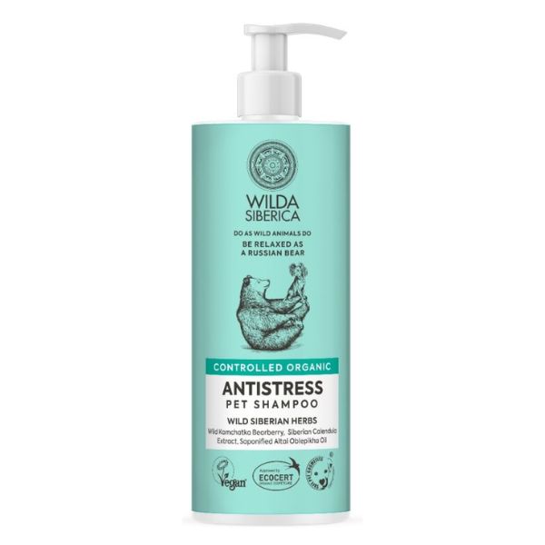 Wilda Siberica שמפו אורגני אנטי סטרס לעור מגורה