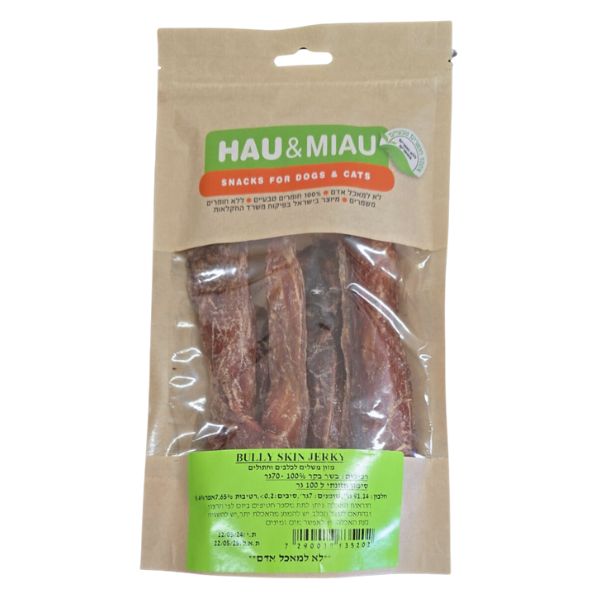 האו ומיאו חטיף בולי סקין גרקי - 70 גרם