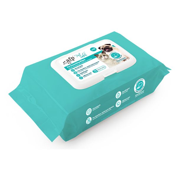 מגבונים מועשרים קוקוס לכלבים וחתולים AFP