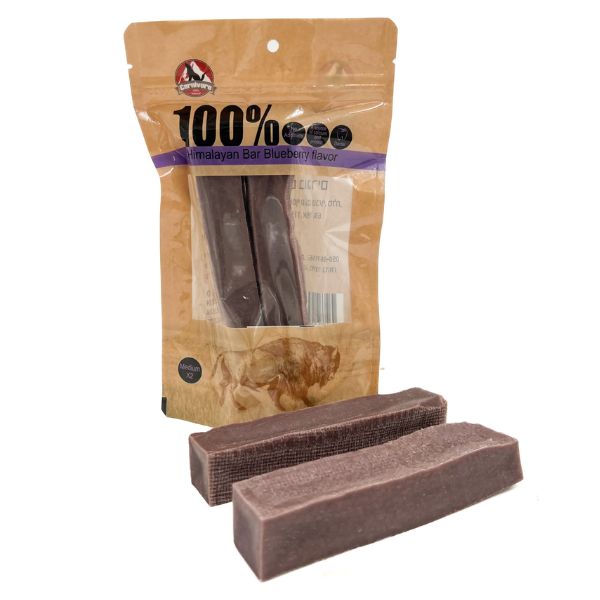 קרניבור חטיף לעיסה עצם יאק אוכמניות מדיום - 2 יח