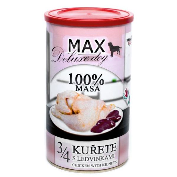 Falco Max מזון רטוב בשימורים עוף עם כליות - 1.2 ק"ג