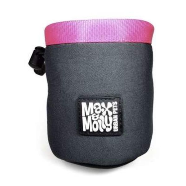 מקס & מולי פאוץ' לחטיפי אילוף צבע ורוד MAX & MOLLY