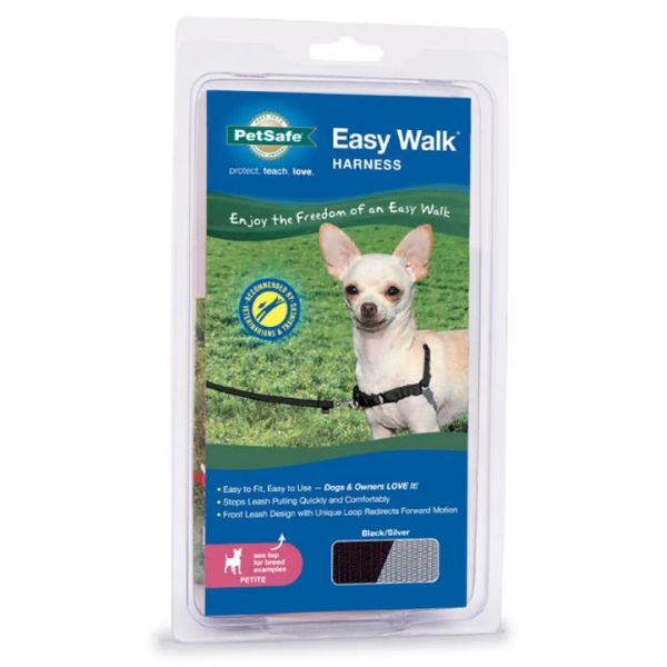 רתמה פטסייף איזי ווק המקורי נגד משיכות Easy Walk אדום