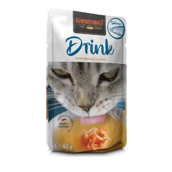 לאונרדו פאוץ' ציר סלמון לחתולים - 85 גרם