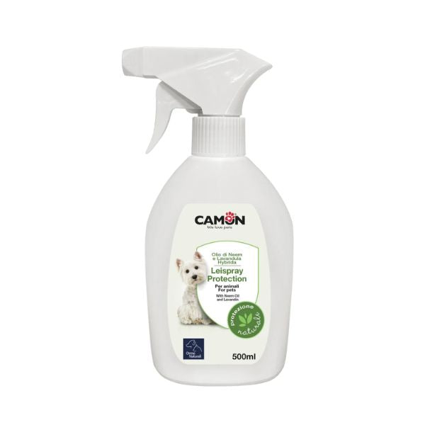 Camon - תרסיס טבעי להגנה וקטילת פרעושים וקרציות 500 מ"ל