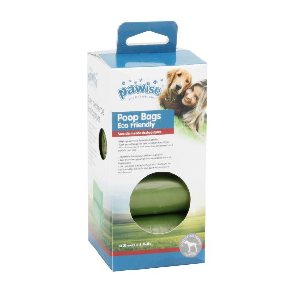 שקיות Pawise שקי קקי מתכלות - 8 יח'