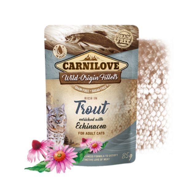 קרנילאב פאוץ’ לחתולים פורל 85 גרם