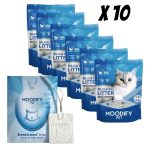 מודיפיי חול קריסטלי איכותי לחתולים 3.8 ליטר – 10 יח’ + תליון מודיפיי במתנה!