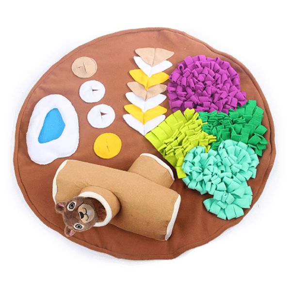 שטיח הרחה דיג איט 70X70 ס"מ פלאפי עם סנאי AFP