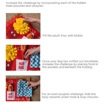 Nina Ottosson שטיח הרחה מזון מהיר - 54X35 ס"מ