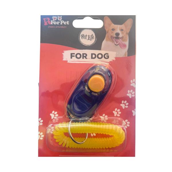 קליקר אילוף עם צמיד Petlife