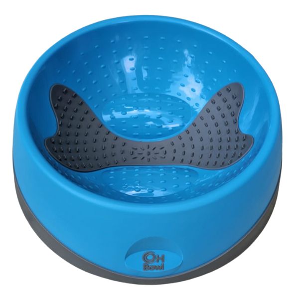 ליקי מט Oh Bowl קערת האכלה וליקוק דנטלית טורקיז - גדול