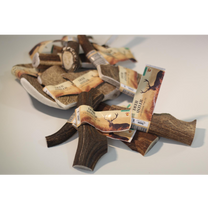 קרן אייל אדום חצויה 100% טבעי - M