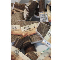 קרן אייל אדום חצויה 100% טבעי - M