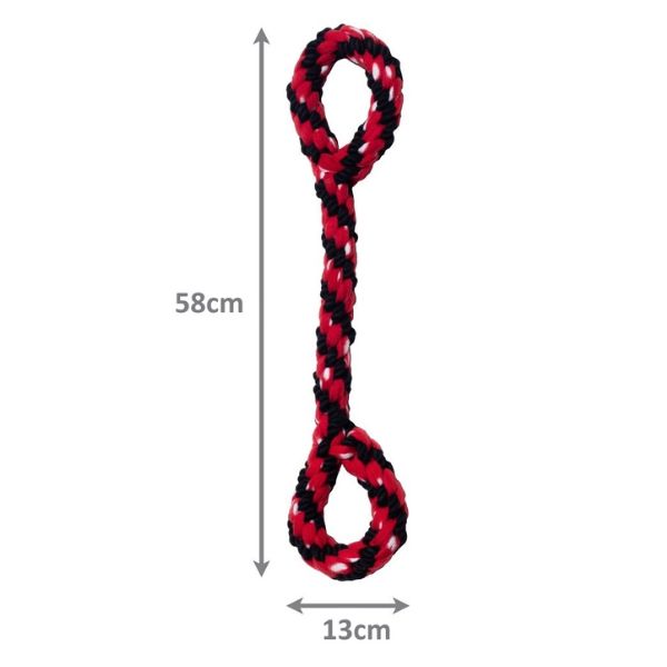 קונג סיגניצר צעצוע חבל כפול למשיכה KONG Signature Tug Toy
