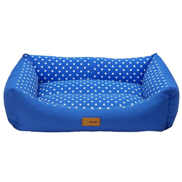 דובקס מיטה XL כחולה נקודות נגד מים - 110X80X22 ס"מ (עותק)